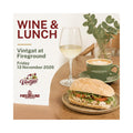 Daytime Wine & Lunch at Fireground — 13 November 2026